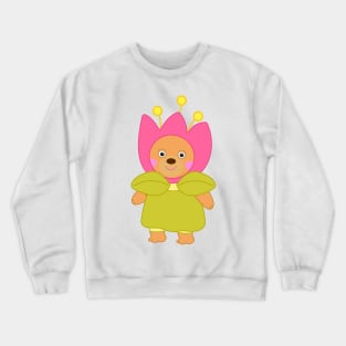 Bonnie Bear - Flower costume Spring Crewneck Sweatshirt